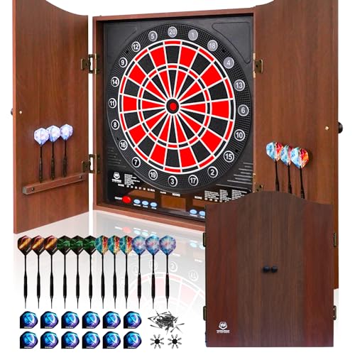 LED Electronic Dart Board for Up to 8 Players
