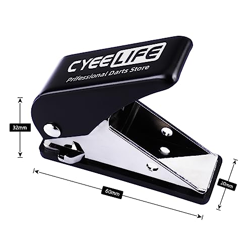 CyeeLife Dart Flight Hole Punch Tool Set
