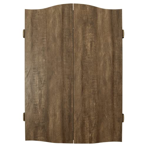 Brown CricketPro Dartboard Cabinet for Arachnid 15.5