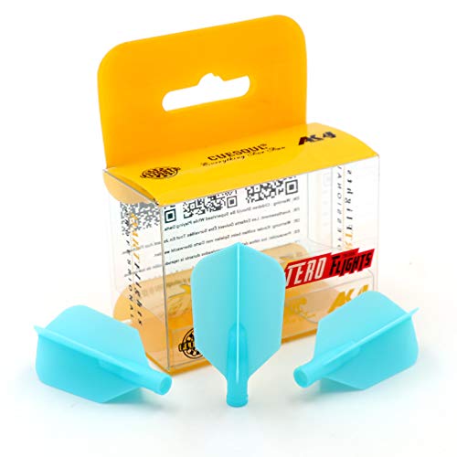 CUESOUL TERO AK4 Slim Dart Flights - Blue