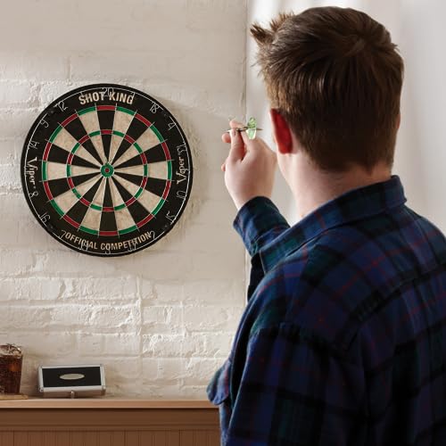 Viper Shot King Bristle Steel Tip Dartboard Set