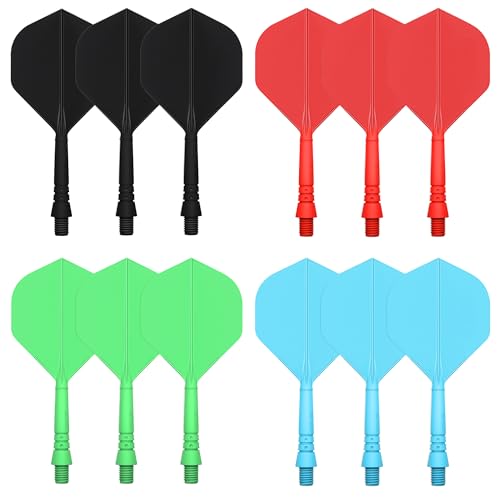 CyeeLife Integrated Dart Shafts and Flights Set