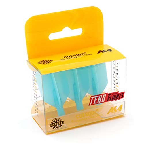 CUESOUL TERO AK4 Slim Dart Flights - Blue