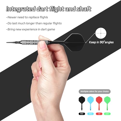 CyeeLife Integrated Dart Shafts and Flights Set
