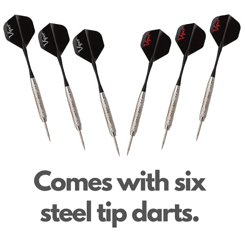 Viper Shot King Bristle Steel Tip Dartboard Set