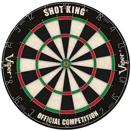 Viper Shot King Bristle Steel Tip Dartboard Set