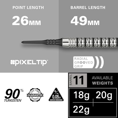 Target Darts EXO Edition 90% Tungsten Soft Tip Set