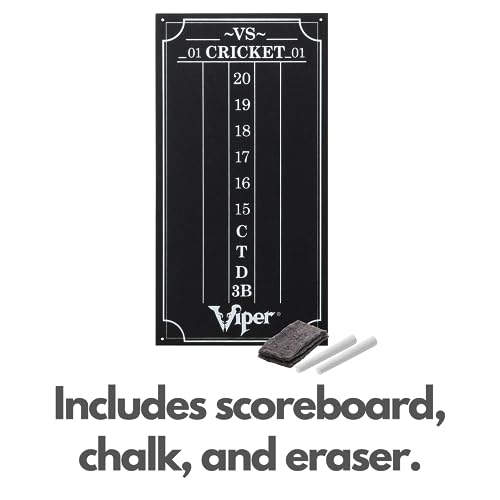 Viper League Pro Steel Tip Dartboard Starter Set