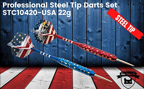 Professional Steel Tip Darts Set with Accessories