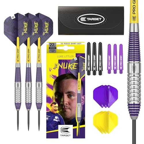 Target Darts Luke Littler 22G Steel Tip Set