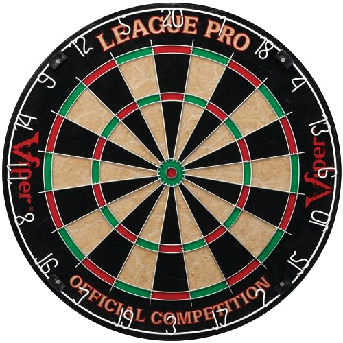 Viper League Pro Steel Tip Dartboard Starter Set