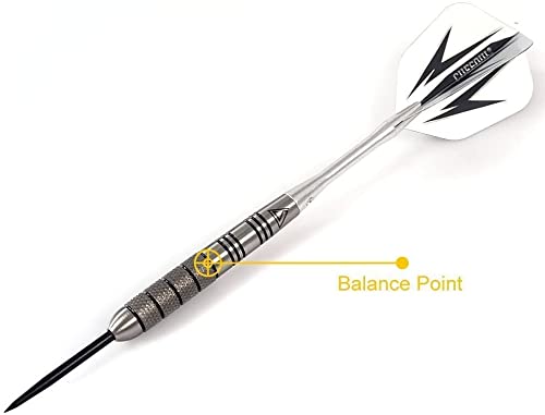 CUESOUL 25g Tungsten Steel Tip Darts Set