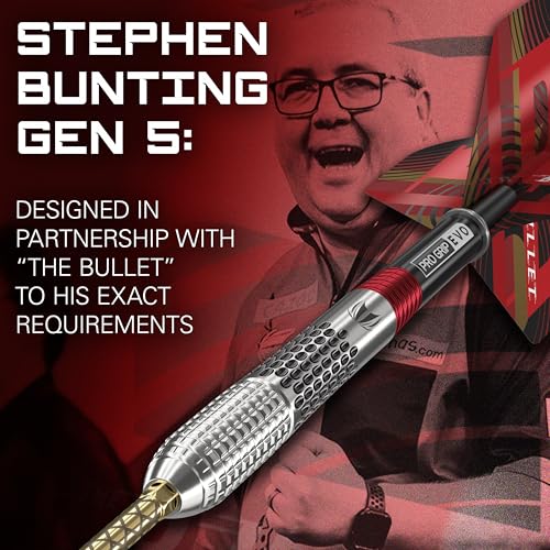 Stephen Bunting G5 95% Tungsten Steel Tip Darts