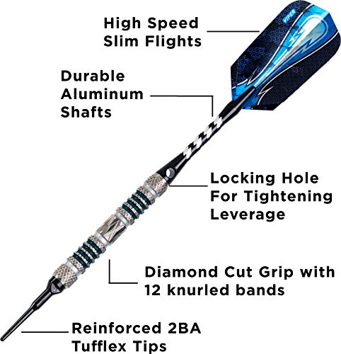 Viper Astro 80% Tungsten Soft Tip Dart Set