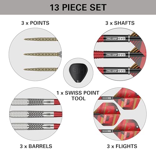 Stephen Bunting G5 95% Tungsten Steel Tip Darts