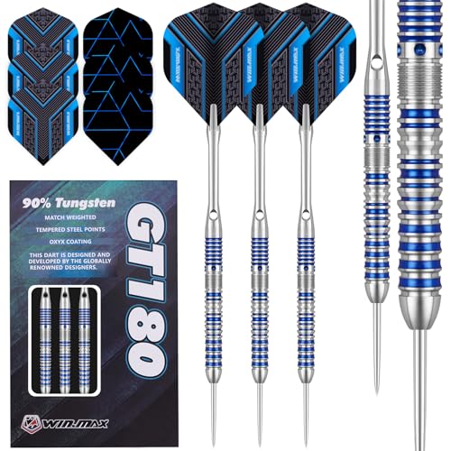 WIN.MAX Professional 90% Tungsten Darts Set