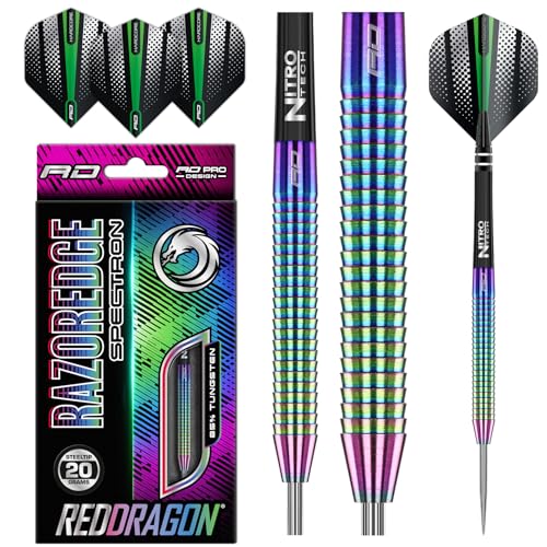 Red Dragon Razor Edge Spectron 22g Tungsten Darts Set