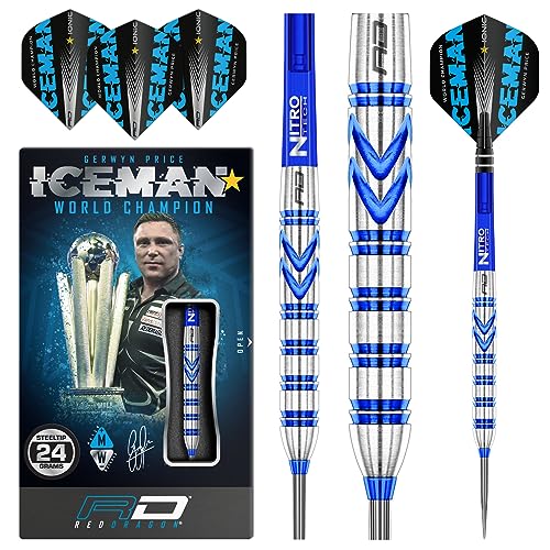 Gerwyn Price 24g Tungsten Steel Darts Set