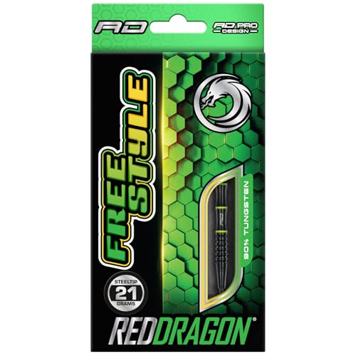 Red Dragon Freestyle 21g Tungsten Darts Set