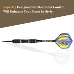 Niubixx 30 Sets Standard Dart Flights - Durable PET