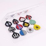 MaxMau 144 Pcs Dart Flights - Standard Shape