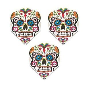 Art Attack 9 Pack Sugar Skull Dart Flights