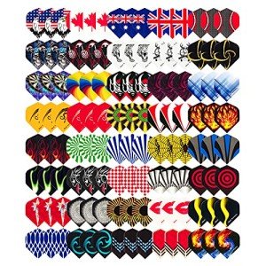 Wolftop Standard Dart Flights - 40 Sets, 120 Pcs
