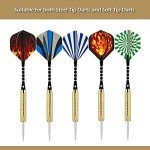 Wolftop Standard Dart Flights - 40 Sets, 120 Pcs