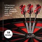 Viper Bully 80% Tungsten Soft Tip Darts Set