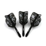 CUESOUL Patterned Black Dart Flights
