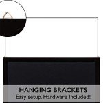 Viper Dartboard Backboard with Dark Mahogany Finish