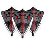 RED DRAGON Peter Wright Snakebite Dart Flights - 3 Sets