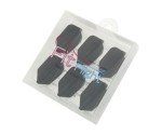 COSMO DARTS Super Slim Fit Flights - 6 Pack Black