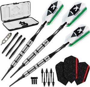 Viper Ridgeback Grooved Darts - Black, One Size