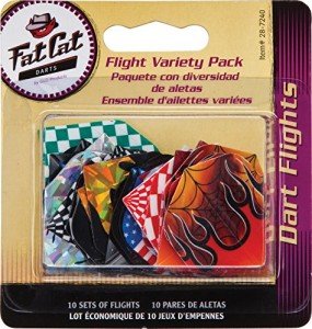 Fat Cat Poly Pro Dart Flights - 10 Sets