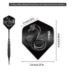 CyeeLife 30 Sets Durable Dart Flights – 90 Pcs