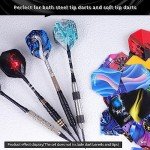 CyeeLife 30 Sets Durable Dart Flights – 90 Pcs