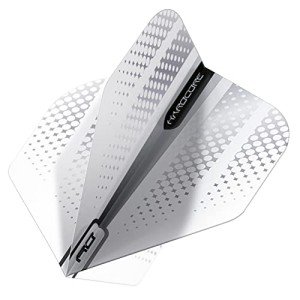 Red Dragon Hardcore Silver Flash Dart Flights - 4 Sets