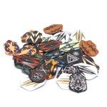 CUESOUL 15 Slim Dart Flights - Bulk Set