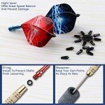 Dart Accessories Kit: 104 Pieces for Players