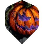 Halloween Pumpkin King Dart Flights - 3 Sets