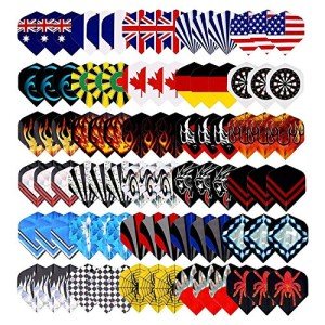 Durable Nylon Dart Flights - Variety Sets