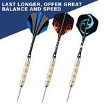 Durable Nylon Dart Flights - Variety Sets