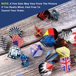 Durable Nylon Dart Flights - Variety Sets