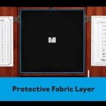 Viper Metropolitan Sisal Dartboard with Cabinet