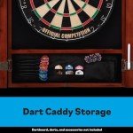 Viper Metropolitan Sisal Dartboard with Cabinet
