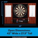 Viper Metropolitan Sisal Dartboard with Cabinet