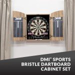 Deluxe Dartboard Cabinet Set - Various Finishes