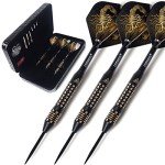 CUESOUL Black Scorpion 20g Steel Tip Darts Set