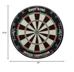 Viper Metropolitan Bristle Dartboard with Oak Cabinet